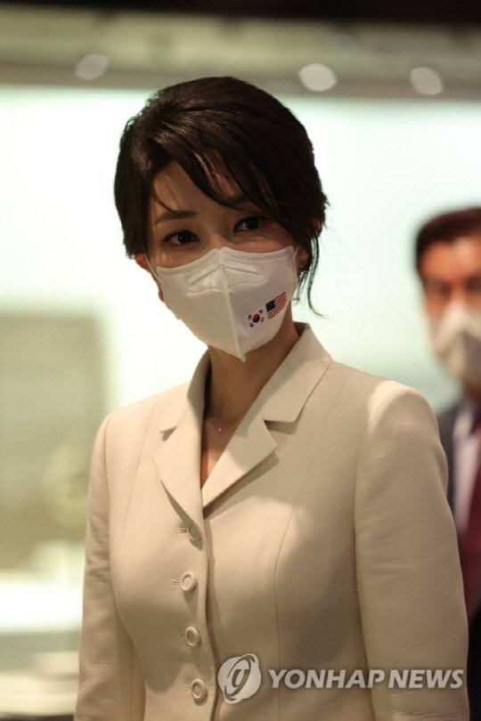 윤석열 대통령 부인 김건희 여사. <연합뉴스>